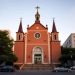 Portón Parroquia Perpetuo Socorro - Iglesia en Santa Fe, Santa Fe